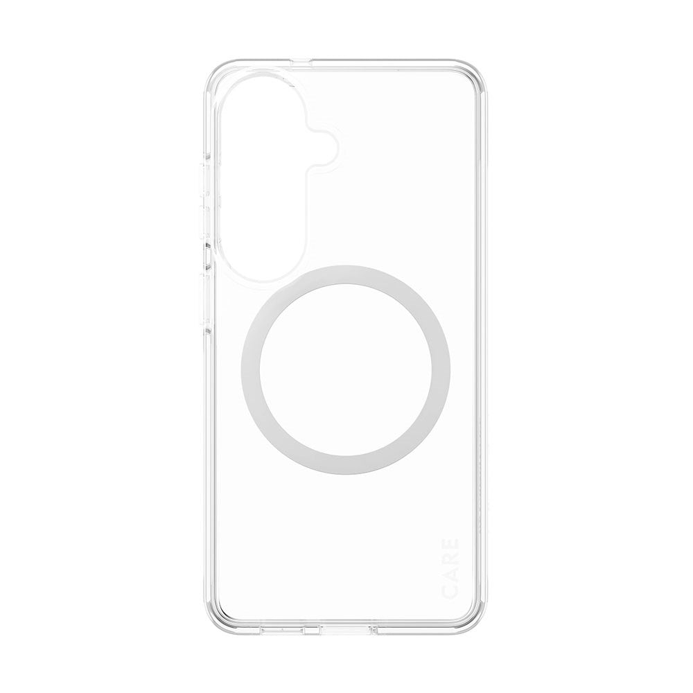 Samsung Galaxy S26 CARE by PanzerGlass Urban Explorer Case - Qi Kompatibel - Gennemsigtig / Hvid
