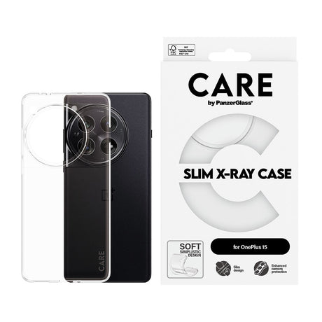 CARE by PanzerGlass OnePlus 15 FASHION X-Ray Soft Basic Case - Transparent