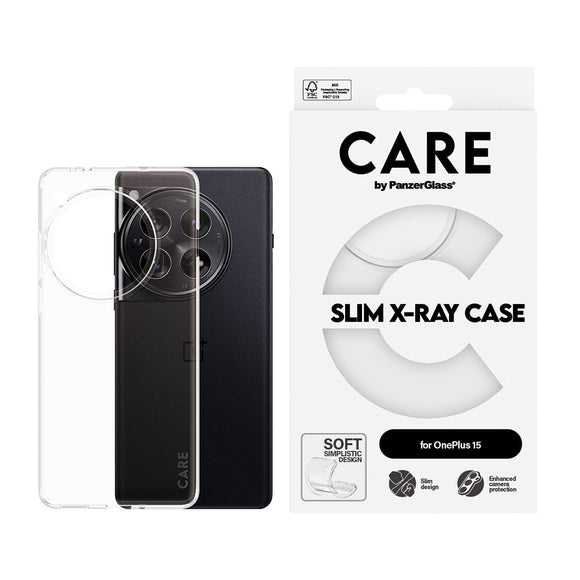CARE by PanzerGlass OnePlus 15 FASHION X-Ray Soft Basic Case - Transparent