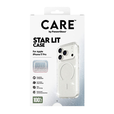 CARE by PanzerGlass iPhone 17 Pro FLAGSHIP Urban Explorer Case - MagSafe Kompatibel - Transparent / Star Lit