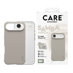 CARE by PanzerGlass iPhone Air Fashionable Samba Case - MagSafe Kompatibel - Vanilla