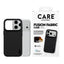 iPhone 18 Pro / 17 Pro CARE by PanzerGlass Fusion Fabric Cover - MagSafe Kompatibel - Sort