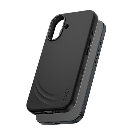 CARE by PanzerGlass iPhone 17 Feature Flow Case - MagSafe Kompatibel - Sort
