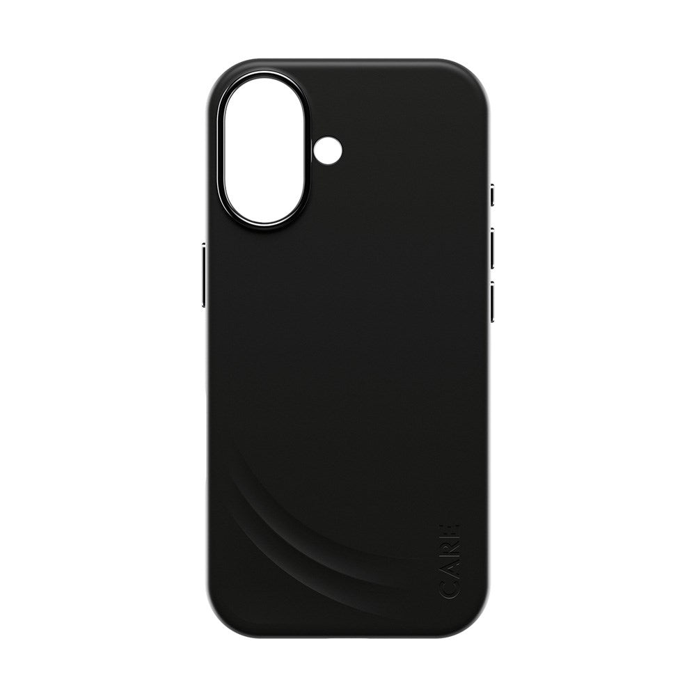 CARE by PanzerGlass iPhone 17 Feature Flow Case - MagSafe Kompatibel - Sort