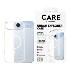 CARE by PanzerGlass iPhone Air FLAGSHIP Urban Explorer Case - MagSafe Kompatibel - Transparent