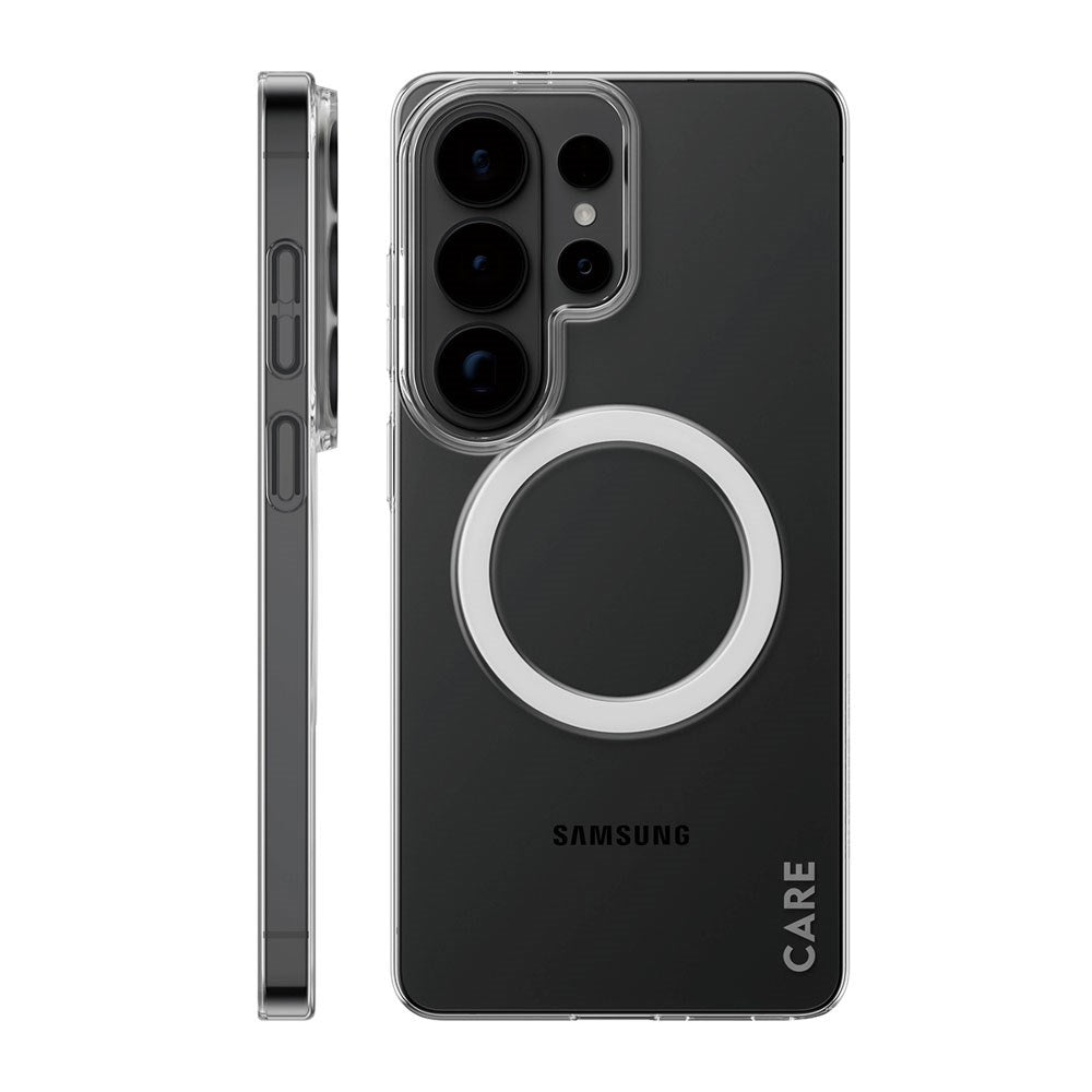 Samsung Galaxy S26 Ultra CARE by PanzerGlass SL1M Case - Gennemsigtig