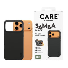 CARE by PanzerGlass iPhone 17 Pro Max Fashionable Samba Case - MagSafe Kompatibel - Black
