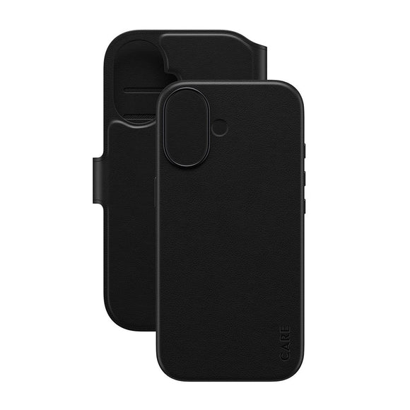 CARE by PanzerGlass iPhone 17 Feature Tango 2-in-1 Cover m. Pung - Sort