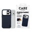 iPhone 18 Pro / 17 Pro CARE by PanzerGlass Fusion Fabric Cover - MagSafe Kompatibel - Blå