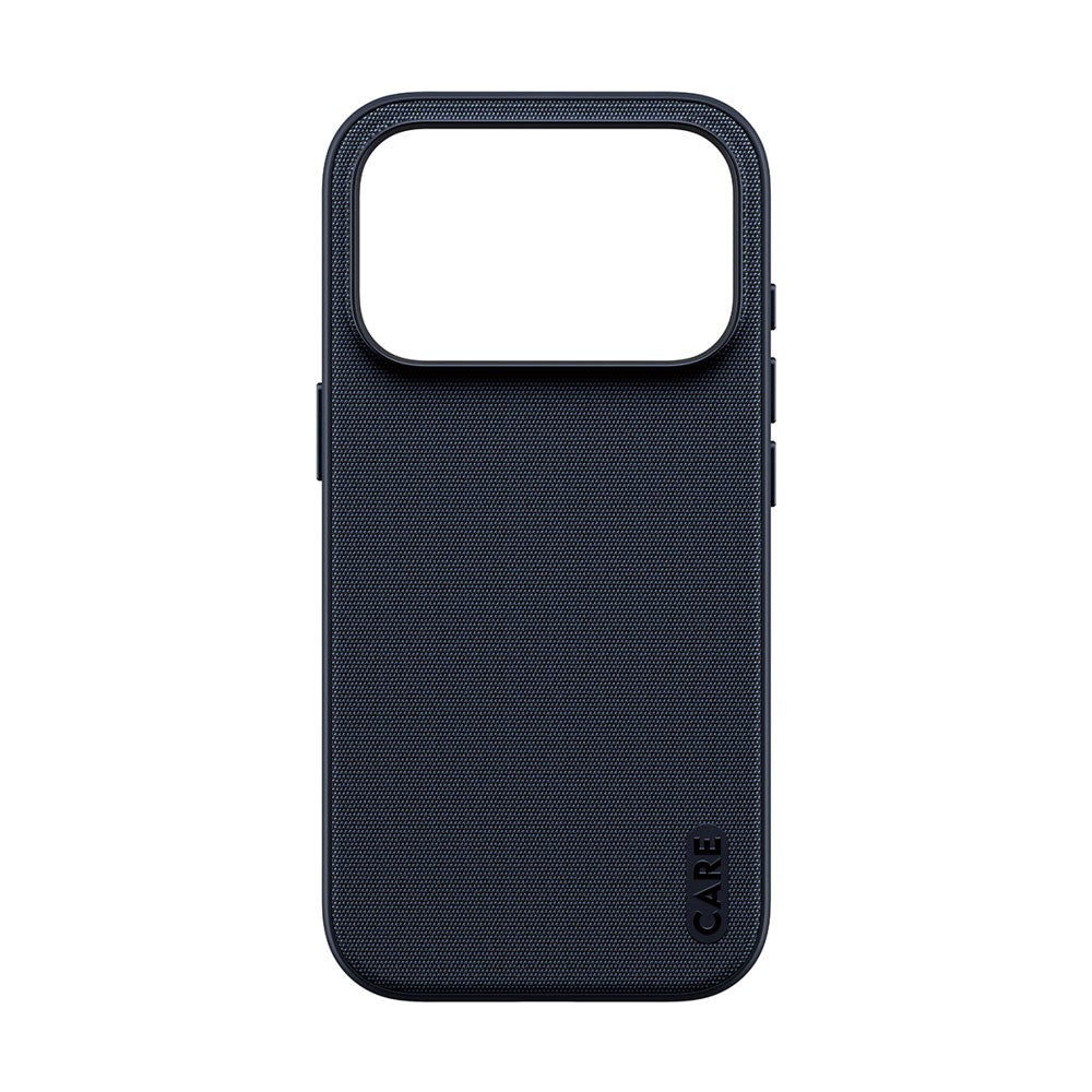 iPhone 18 Pro / 17 Pro CARE by PanzerGlass Fusion Fabric Cover - MagSafe Kompatibel - Blå