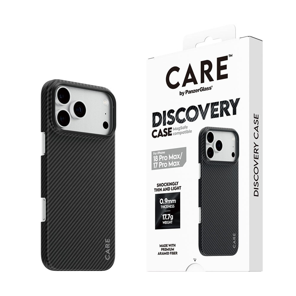 iPhone 18 Pro Max / 17 Pro Max CARE by PanzerGlass Crossfire Case - MagSafe Kompatibel - Sort