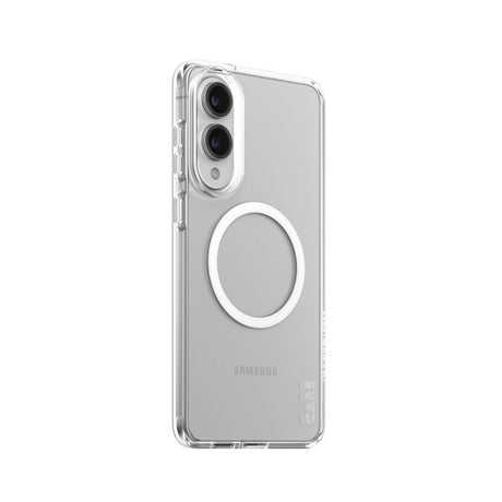 CARE by PanzerGlass Samsung Galaxy S25 Edge FLAGSHIP Urban Combat Case - MagSafe Kompatibel - Transparent / White
