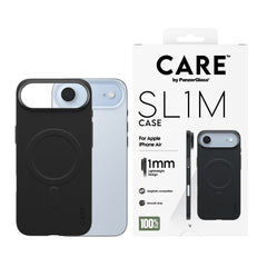 iPhone Air CARE by PanzerGlass SL1M Case - MagSafe Kompatibel - Sort