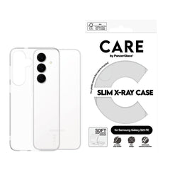 CARE by PanzerGlass Samsung Galaxy S25 FE Fashionable Transparent X-Ray Soft Basic Case - Gennemsigtig