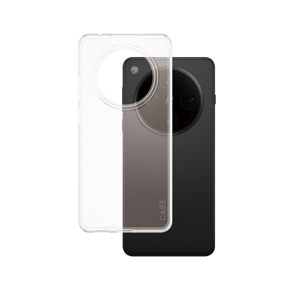 CARE by PanzerGlass OPPO A5x (4G) Fashionable Transparent X-Ray Soft Basic Case - Gennemsigtig