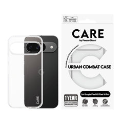 CARE by PanzerGlass Google Pixel 10 / 10 Pro FLAGSHIP Urban Combat Case - Transparent