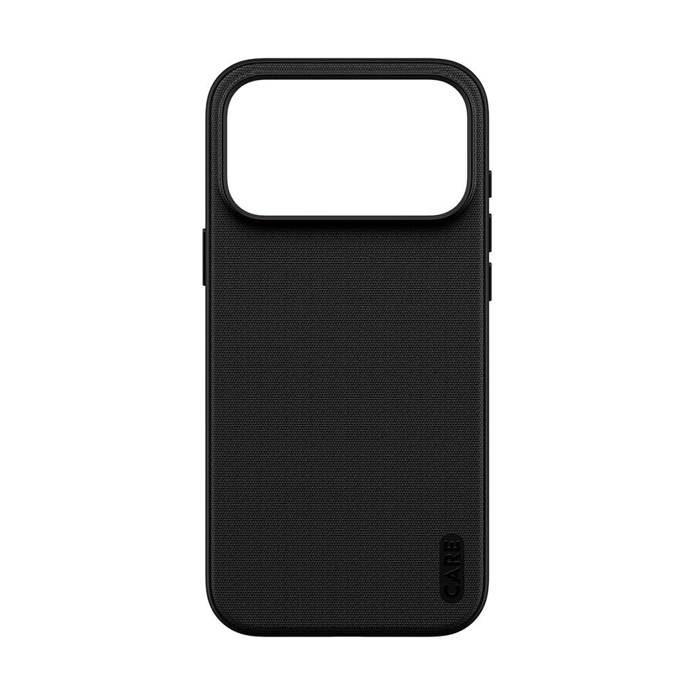 iPhone 18 Pro Max / 17 Pro Max CARE by PanzerGlass Fusion Fabric Cover - MagSafe Kompatibel - Sort
