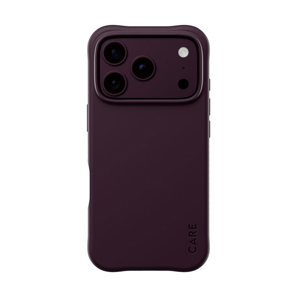 iPhone 18 Pro / 17 Pro CARE by PanzerGlass Fashionable Samba Case - MagSafe Kompatibel - Dark Cherry
