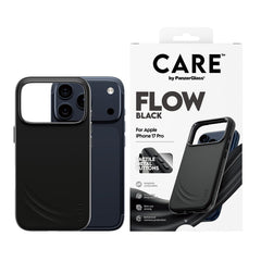 CARE by PanzerGlass iPhone 17 Pro Feature Flow Case - MagSafe Kompatibel - Sort