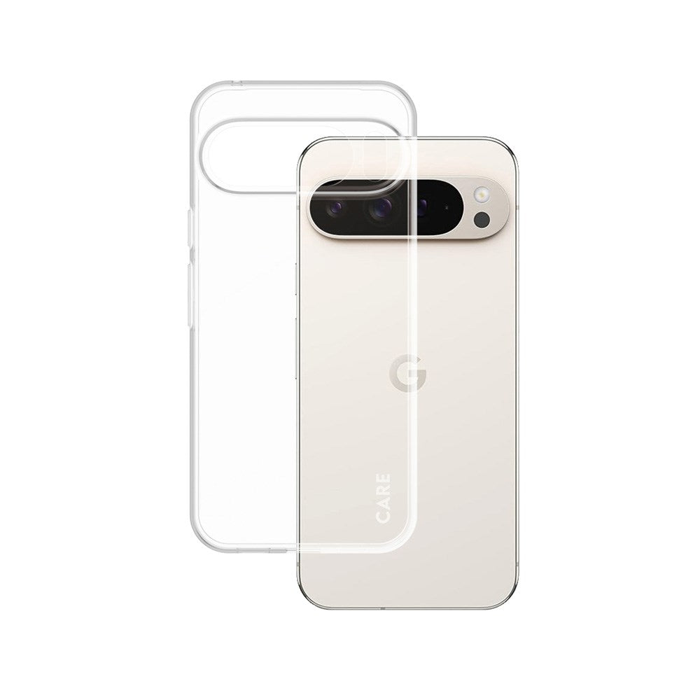 CARE by PanzerGlass Google Pixel 10 Pro XL Fashionable Transparent X-Ray Soft Basic Case - Gennemsigtig