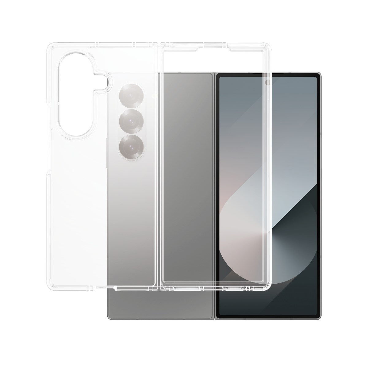 CARE by PanzerGlass Samsung Galaxy Z Fold7 FLAGSHIP Urban Combat Case - Transparent