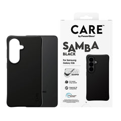 Samsung Galaxy S26 CARE by PanzerGlass Fashionable Samba Case - Qi Kompatibel - Sort