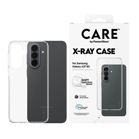 Samsung Galaxy A37 CARE by PanzerGlass Slim X-Ray Cover - Gennemsigtig
