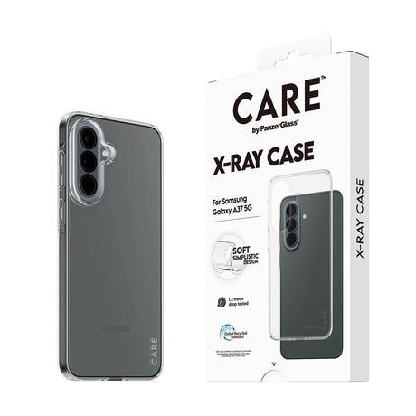 Samsung Galaxy A37 CARE by PanzerGlass Slim X-Ray Cover - Gennemsigtig
