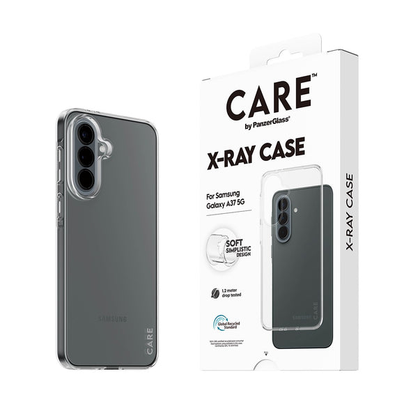 Samsung Galaxy A37 CARE by PanzerGlass Slim X-Ray Cover - Gennemsigtig
