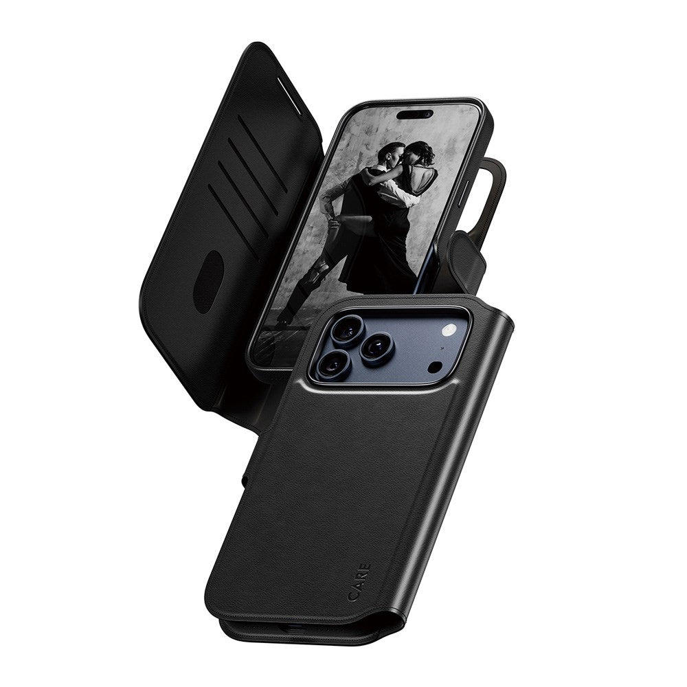 CARE by PanzerGlass iPhone 17 Pro Max Feature Tango 2-in-1 Cover m. Pung - Sort