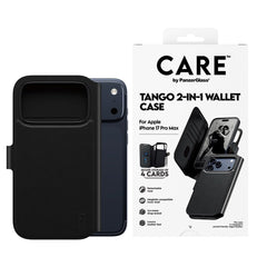 CARE by PanzerGlass iPhone 17 Pro Max Feature Tango 2-in-1 Cover m. Pung - Sort