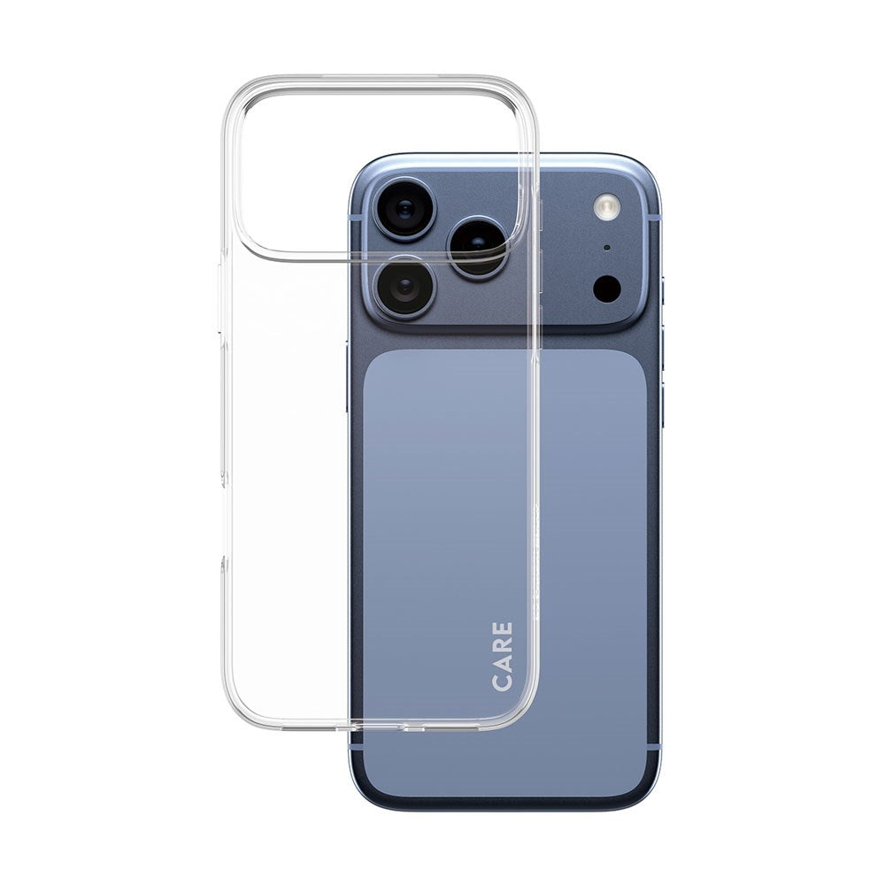 iPhone 18 Pro Max  / 17 Pro Max CARE by PanzerGlass Fashionable X-Ray Soft Basic Case - Gennemsigtig