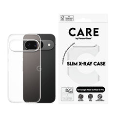 CARE by PanzerGlass Google Pixel 10 / 10 Pro Fashionable Transparent X-Ray Soft Basic Case - Gennemsigtig