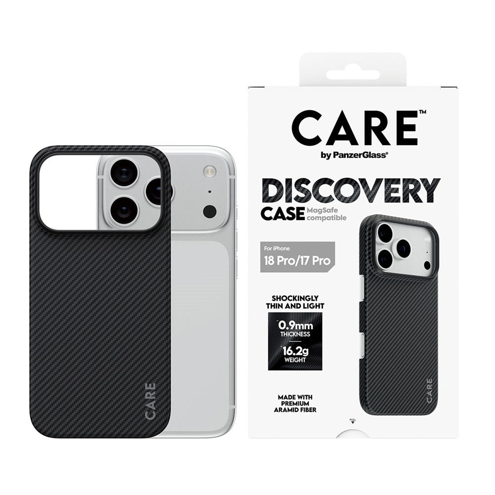 iPhone 18 Pro / 17 Pro CARE by PanzerGlass Crossfire Case - MagSafe Kompatibel - Sort