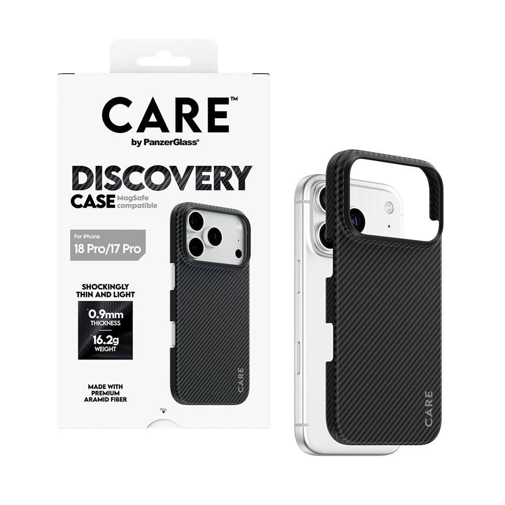 iPhone 18 Pro / 17 Pro CARE by PanzerGlass Crossfire Case - MagSafe Kompatibel - Sort