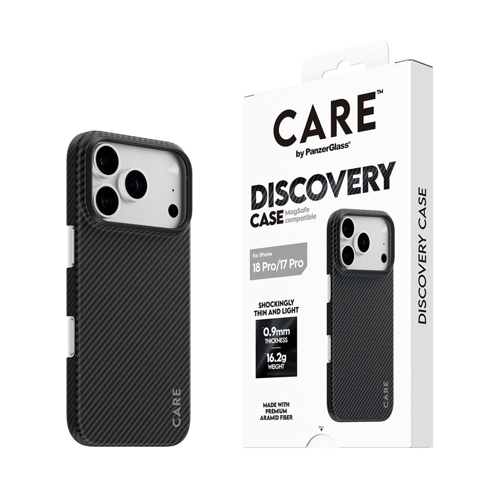 iPhone 18 Pro / 17 Pro CARE by PanzerGlass Crossfire Case - MagSafe Kompatibel - Sort