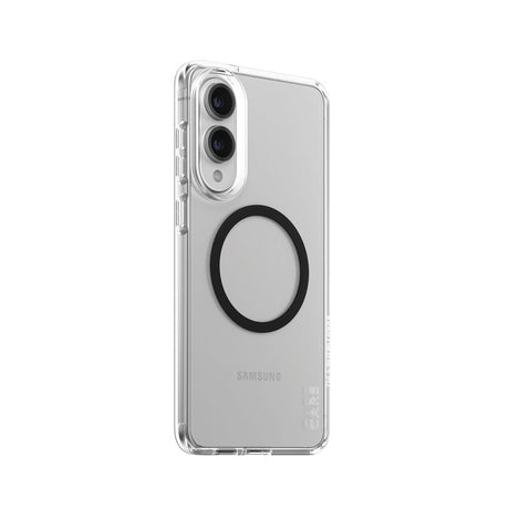 CARE by PanzerGlass Samsung Galaxy S25 Edge FLAGSHIP Urban Combat Case - MagSafe Kompatibel - Transparent / Black
