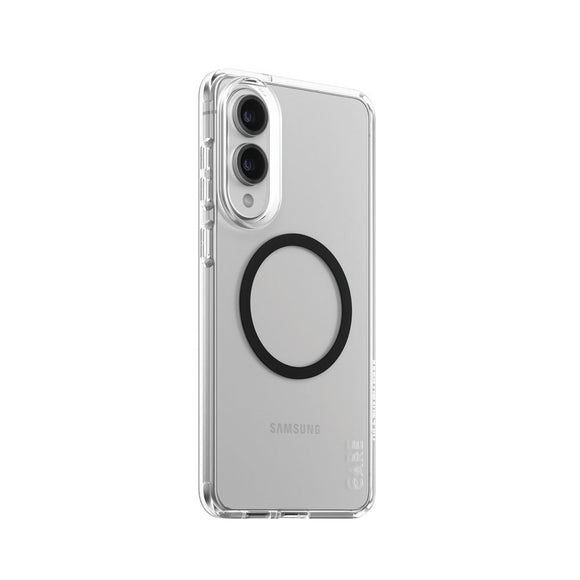 CARE by PanzerGlass Samsung Galaxy S25 Edge FLAGSHIP Urban Combat Case - MagSafe Kompatibel - Transparent / Black
