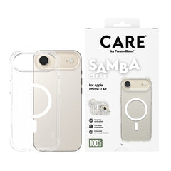 CARE by PanzerGlass iPhone Air Fashionable Samba Case - MagSafe Kompatibel - Transparent