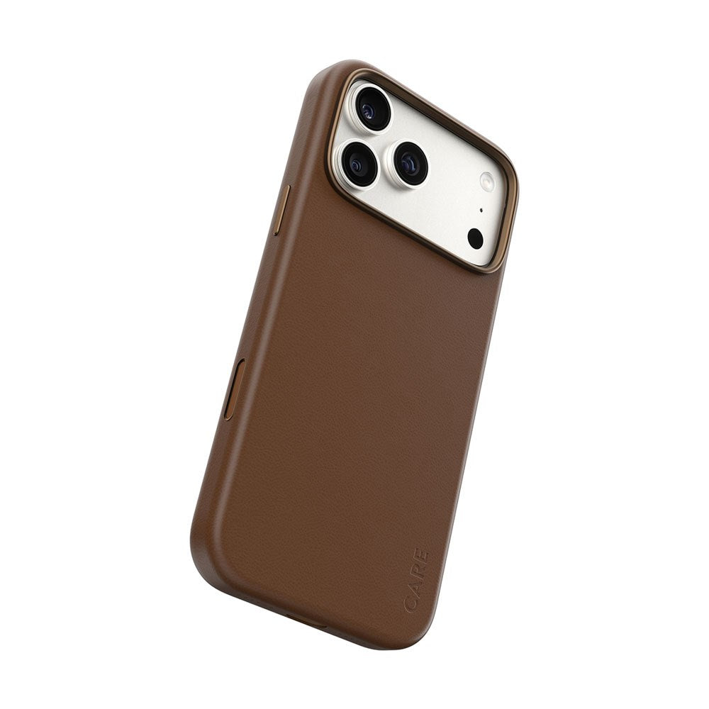 iPhone 18 Pro Max  / 17 Pro Max / 17 Pro Max CARE by PanzerGlass SOLO Case - MagSafe Kompatibel - Brun
