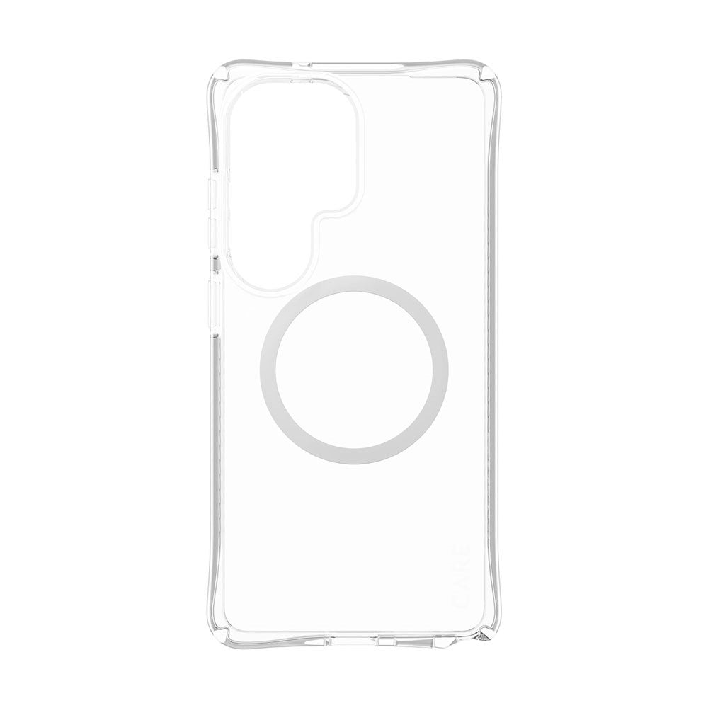 Samsung Galaxy S26 Ultra CARE by PanzerGlass Fashionable Samba Case - Qi Kompatibel - Gennemsigtig