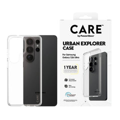 Samsung Galaxy S26 Ultra CARE by PanzerGlass Urban Explorer Case - Gennemsigtig