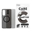 CARE by PanzerGlass Samsung Galaxy S25 Edge FLAGSHIP Urban Combat Case - MagSafe Kompatibel - Smokey / Black