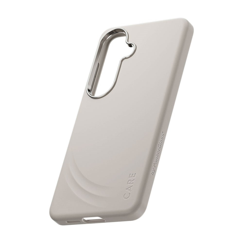 Samsung Galaxy S26 CARE by PanzerGlass Feature Flow Case - Qi Kompatibel - Vanilla