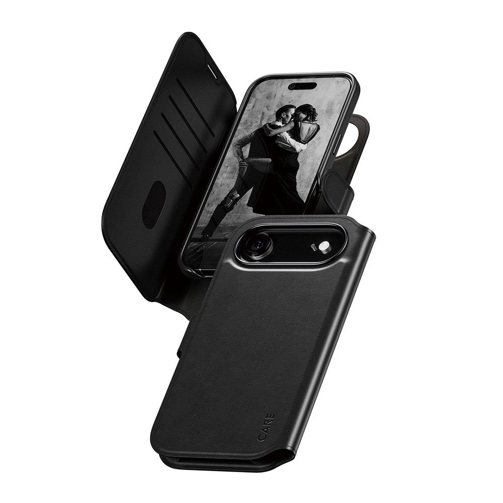 CARE by PanzerGlass iPhone Air Feature Tango 2-in-1 Cover m. Pung - Sort