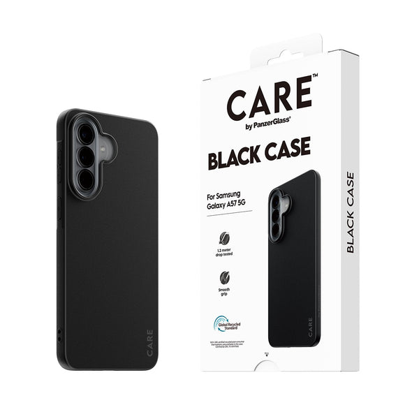 Samsung Galaxy A57 CARE by PanzerGlass Fearlessly Fashionable Case - Black