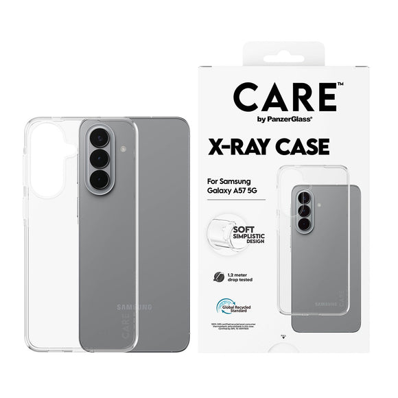 Samsung Galaxy A57 CARE by PanzerGlass Slim X-Ray Cover - Gennemsigtig