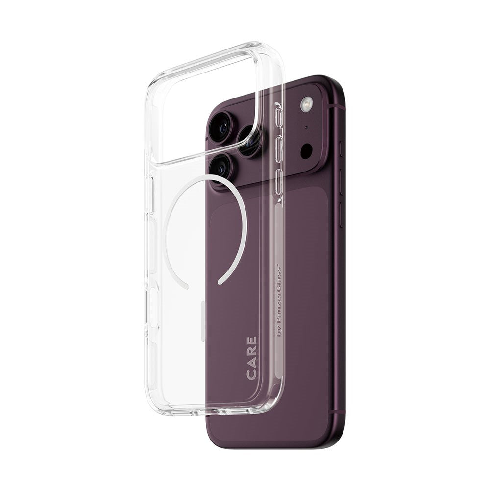 iPhone 18 Pro Max  / 17 Pro Max CARE by PanzerGlass FLAGSHIP Urban Explorer Case - MagSafe Kompatibel - Transparent / White