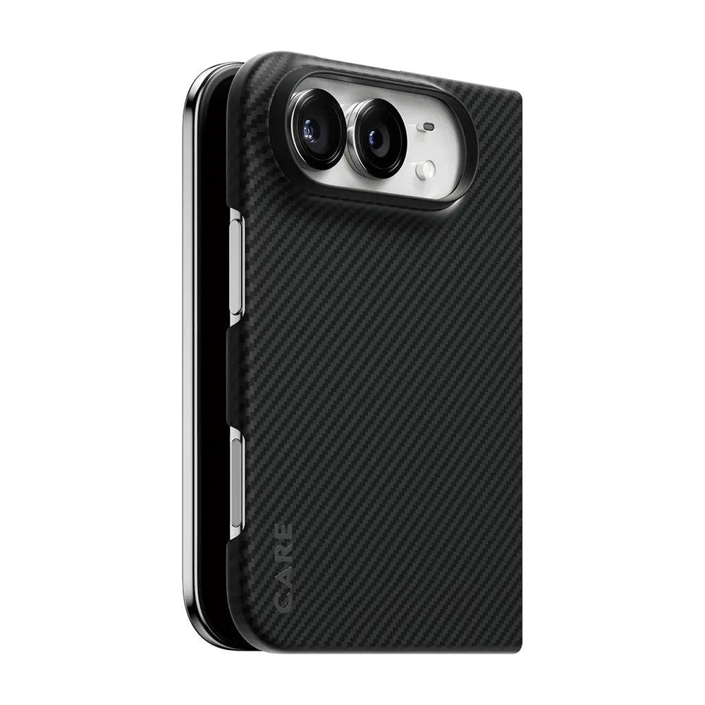 iPhone Duo CARE by PanzerGlass Crossfire Cover - MagSafe Kompatibel - Sort