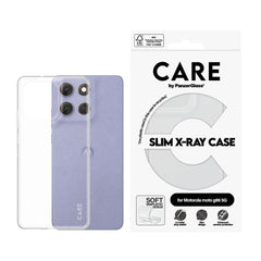 CARE by PanzerGlass Motorola Moto G86 / G86 Power Fashionable Transparent X-Ray Soft Basic Case - Gennemsigtig
